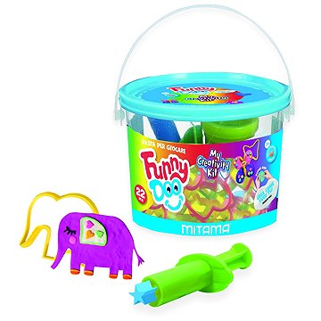 MITAMA Funny Doo szett, 22 darabos, 9 × 50 g + formák + eszközök