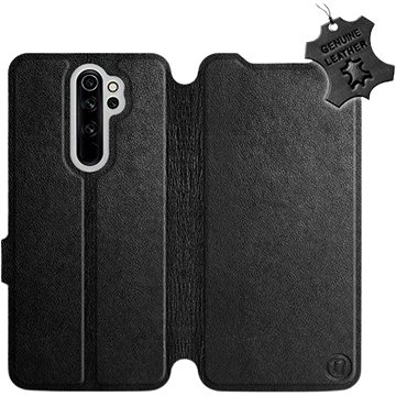 Mobiwear Xiaomi Redmi Note 8 Pro fekete flipes bőr tok
