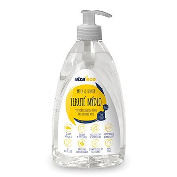 AlzaEco Milk and Honey folyékony szappan 500 ml