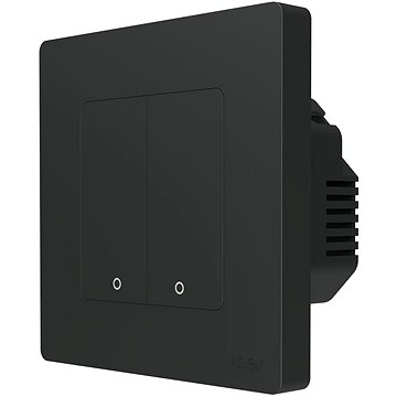 MOES ZS-SR-EU2, Zigbee, 2Gang, Gray