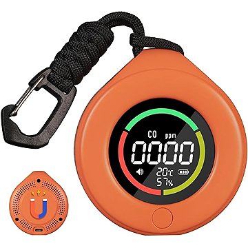 MOES Mini CO Detector, orange
