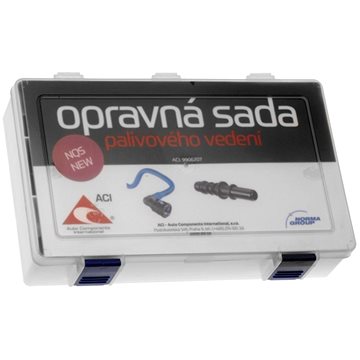 ACI NORMA Üzemanyagvezeték javító készlet - gyorscsatlakozók, adapterek, betétek, 34 db