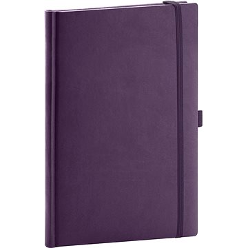 Notique Notes Aprint Neo, lila, vonalas, 15×21 cm