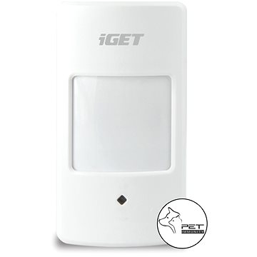 iGET SECURITY M3P17 - vezeték nélküli PIR mozgásérzékelő háziállatok érzékelése nélkül