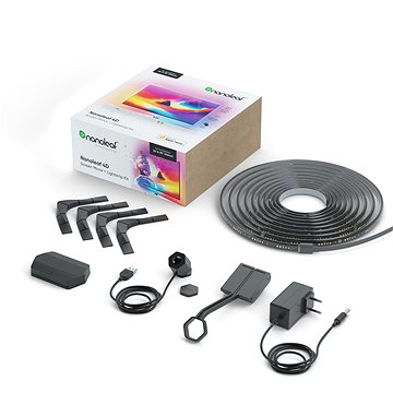 Nanoleaf 4D TV Screen Mirror + Lightstrips Starter Kit 5.2M For TV up to 85'' / 216cm