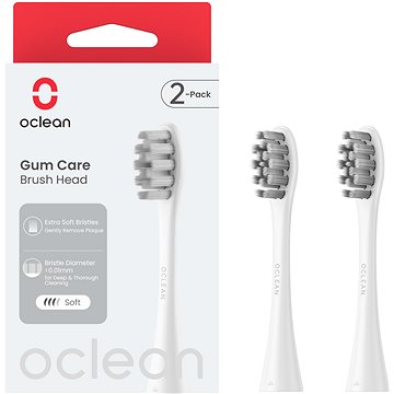 Oclean Gum Care Extra Soft P1S12 W02, 2 db, fehér