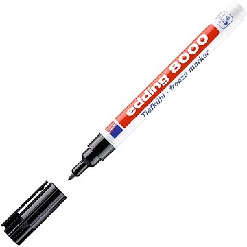EDDING 8000 - fagyasztó, fekete