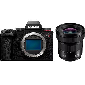 Panasonic Lumix DC-S5 Mark II váz + Lumix S 14-28mm f/4-5.6 Macro