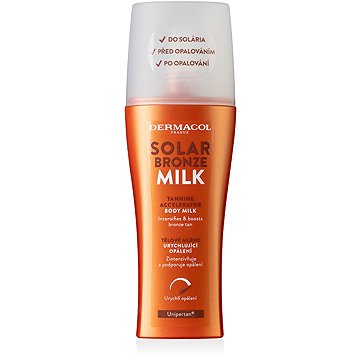 DERMACOL Solar Bronze Barnulást gyorsító napozótej 200 ml