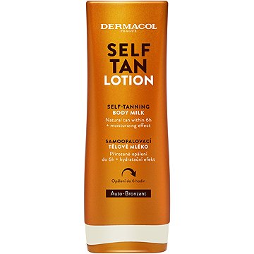 DERMACOL Self Tan önbarnító testápoló 200 ml