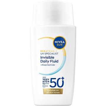 NIVEA Sun Napozókrém Specialist Invisible Daily Fluid SPF50+ 40 ml