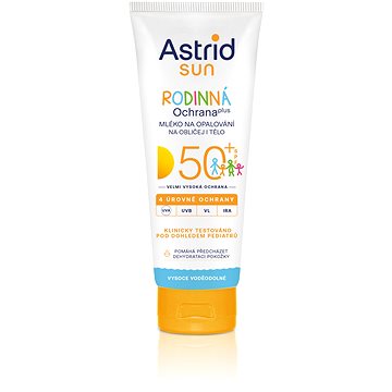 ASTRID SUN családi naptej SPF 50+ 250 ml
