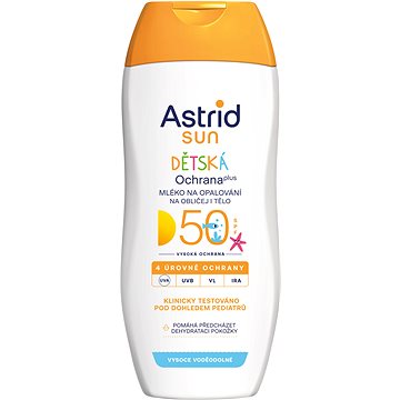 ASTRID SUN Naptej gyerekeknek SPF 50 200 ml