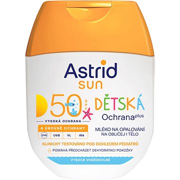 ASTRID SUN SPF 50 napvédő krém gyerekeknek, 60 ml
