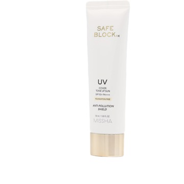 MISSHA Safe Block RX Cover Tone Up Sun SPF50+ Foundation Free 50 ml