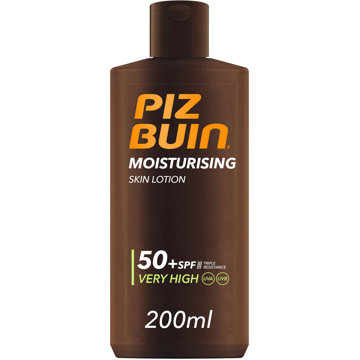 PIZ BUIN Moisturizing Lotion SPF50, 200 ml