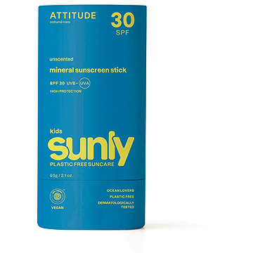 ATTITUDE Sunly 100% ásványi anyagból készült, teljes testápoló SPF 30 60 g