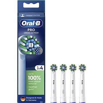 Oral-B Pro Cross Action, 4 db