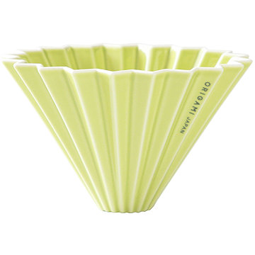 Origami Dripper kerámia, M, zöld