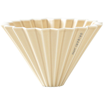Origami Dripper kerámia, M, bézs