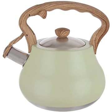ORION GREENISH teáskanna sípolóval 3 l, rozsdamentes acél