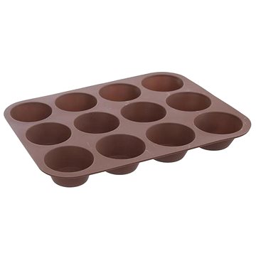 Szilikon forma MUFFIN 12 BARNA