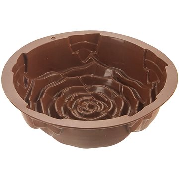 ORION Rózsa, 25 cm barna, szilikon