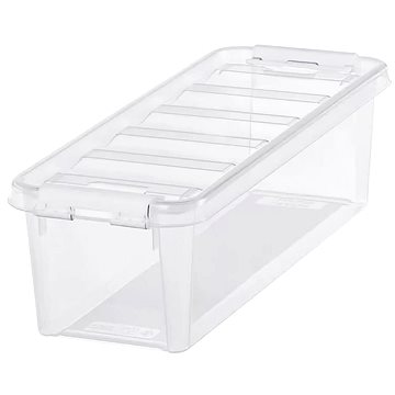Orthex Classic tárolódoboz, fehér csatok, 3,5 l