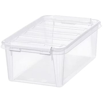 Orthex Classic tárolódoboz, fehér csatok, 3,6 l