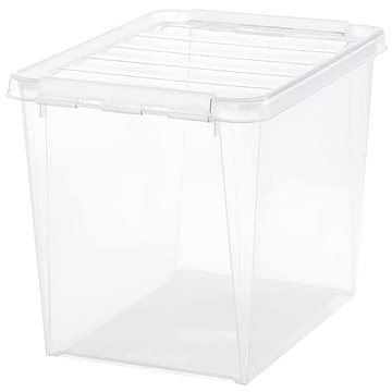 Orthex Classic tárolódoboz, fehér csatok, 25 l