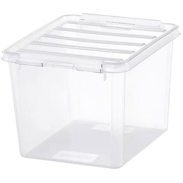 Orthex Classic tárolódoboz, fehér csatok, 3 l