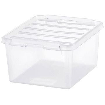 Orthex Classic tárolódoboz, fehér csatok, 2 l