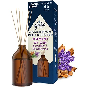 GLADE Aromaterápiás illatpálcika Moment of Zen 80 ml