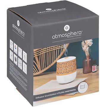 ATMOSPHERA USB Illóolaj diffúzor, 100 ml, fehér