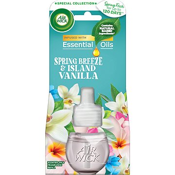 AIR WICK elektromos utántöltő Tavaszi szellő és vanília 19 ml