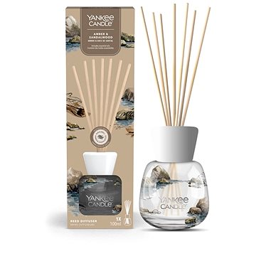 YANKEE CANDLE Signature Amber & Sandalwood, 100 ml