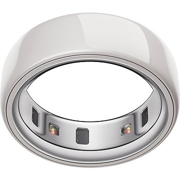 Oura Ring 4 Ceramic Cloud, 12