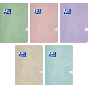 OXFORD Pastel A5, vonalas, 32 lapos, véletlenszerű szín (1 db)