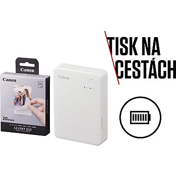 Canon SELPHY Square QX20 KIT - fehér (20 db papírral együtt)