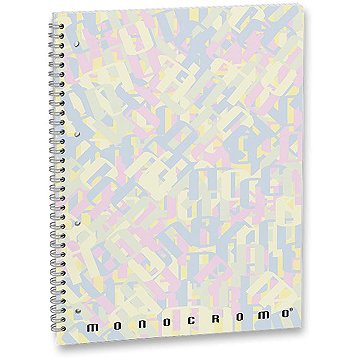 PIGNA Monocromo Multicolor A4-es gyűrűs, vonalas