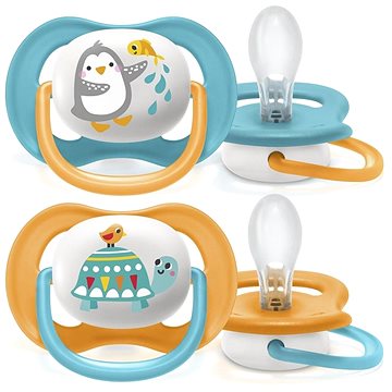 Philips AVENT Ultra Air Cumi, kisállat, 6-18 hó, fiú, 2 db