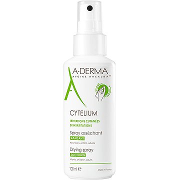 A-DERMA Cytelium Szárító és nyugtató spray irritált, váladékozásra hajlamos bőrre 100 ml
