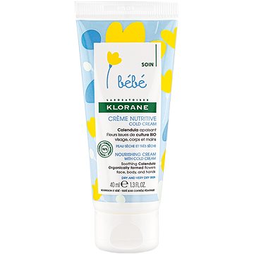 KLORANE Bébé Tápláló cold cream 40 ml