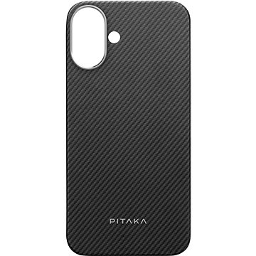 Pitaka MagEZ Case 5 Black/Grey Twill iPhone 16 tok