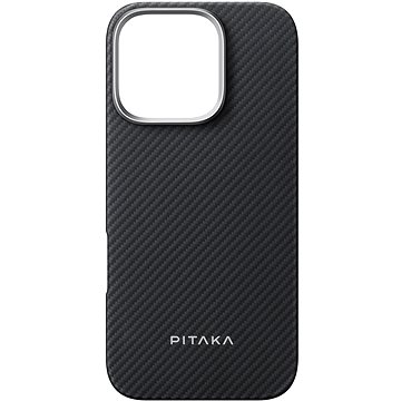 Pitaka MagEZ Case 5 Black/Grey Twill iPhone 16 Pro Max tok