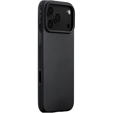 Pitaka Aramid UltraGuard Case Black Grey iPhone 17 Pro tok