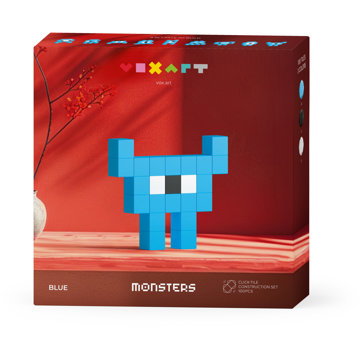 Pixio Voxart - Monsters - Blue, Smart Pixel