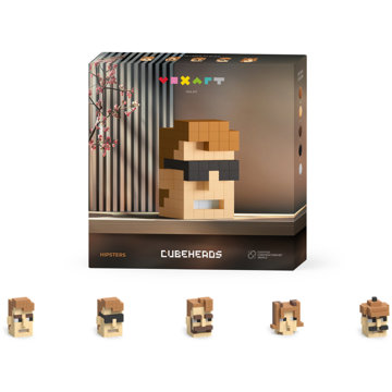 Pixio Voxart - Cubeheads - Hipsters, Smart Pixel