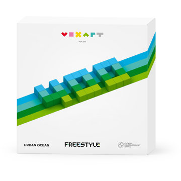 Pixio Voxart - Freestyle 400 - Urban Ocean, Smart Pixel
