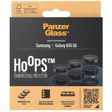 PanzerGlass HoOps Samsung Galaxy A55 5G (kameravédő fólia)